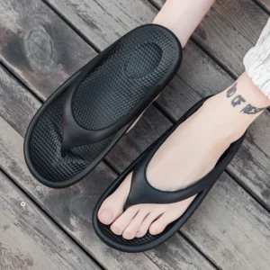 Thick Sole Soft Eva Flip Flops slippers Outdoor Green Shoes for Men and Women 35-46