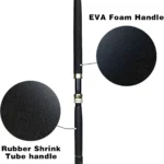 A1 OEM Trolling Rod Nylon Straight Butt Fiberglass Blank Deep Sea Tuna Shark Trolling Rod Big Game Fishing Pole Boat Rod