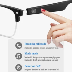 Wireless Headset Custom LOGO Polarized Audio Smart Designer Men Women Driving Blue Tooth Sunglasses Glasses 2022