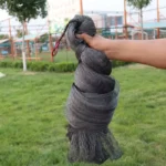 Small Size American Style Hand Cast Net Trap Easy to Carry Nylon Pull Rope Type for Small Spaces