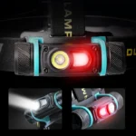20w Multi-function Strong Light Portable Headlight Compact Usb Charging 6-speed Aluminum Alloy 800 Lumen Mini Head Lamp