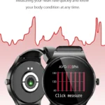Smart Watch S30 Bracelet Heart Rate Monitor Fitness Tracker Health Sport Watch Round Screen Women Men