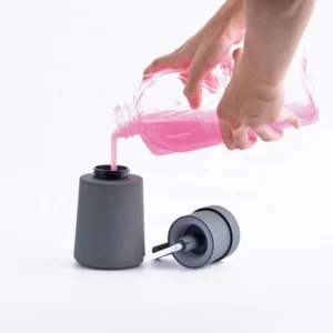 ABS Plastic New Design Soap Liquid Dispenser with Disposable Bottle Bathroom and Kitchen Accessories 500ml Wide Opening