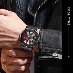 DEYROS Quartz Watches Men Waterproof Men's Watch Relogio Masculino