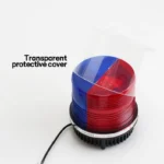 12V 24V Led Strobe Warning Light Waterproof Red Blue Rotating Beacon Light Car Emergency Flash Strobe Lamp