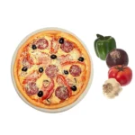 KIMSTONE Ceramic Cooking Accessories Round Pizza Stone Oven  High -Temperature Resistance Suitable for 21 Inch