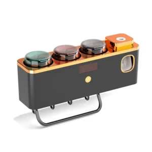 Wall Mounted Bathroom Toothbrush Holder with Sterilizer Function Automatic Toothpaste Dispenser