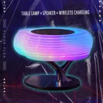 RGB Atmosphere Lamp BT High Sound Quality LED Wireless Charging Table Lamp Cloud Smart Speakers