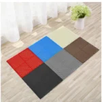 Pure PVC Non-slip Hollow Drainage Vinyl Grid Shower Bath Tub Floor Indoor Outdoor Mats
