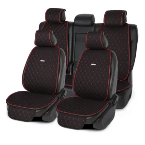 Breathable Universal Flax Fabric 9D Car Seat Cover 5 Seat Cover Set