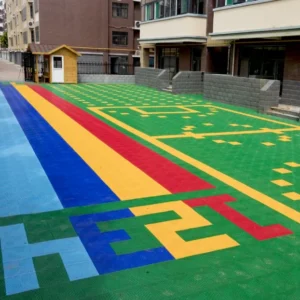 Modular Interlocking Floor Tiles Outdoor Sports Mat Hollow Hodrophobic Drainage Antiskid Pure PVC Plastic Bathroom Sauna Room