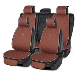 Breathable Universal Flax Fabric 9D Car Seat Cover 5 Seat Cover Set