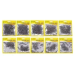 Newup 50 Pcs/bag Trigeminal Swivel Fishing Tackle Accessories