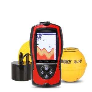 LUCKY FF1108-1CLA& FF1108-1C Depth Finder Sonar Fish Finder Light Lure Sensor Deeper Echo Sounder Sea Fishing Radar Equipment