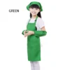 Green(Apron+Oversleeve+Hat)