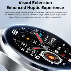 New Innovations1.53 Inch IPS True Color Screen 2 in 1 Wireless Earphone Support Sedentary Reminder  GT95 Smart Watch