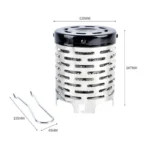 Outdoor Camping Equipment Mini Gas Heater, Hiking Travel Wear-resistant Stove Heater