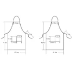 Canvas Apron Unisex Workwear for Men Bib Adjustable Cooking for Woman With Tool Pockets Kitchen Aprons