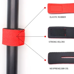 Outdoor Fishing Gear Accessories Bundle Strap for Console Fishing Rod Strap Fishing Gear and Tackle