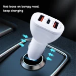 Phone 3 Port Usb Type C Pd45W Pd20W 18W 3.1A 2ports QC3.0  Car Charger Pd Mini Usbc Dual Usb-a Port 30w 20w