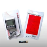 Digital  LCD Backlit Display Stainless Steel Probe Food Cooking Meat  With Timer Alarm Thermometer