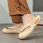 New Style Chanclas Summer Unisex Women Man EVA Thongs Close Toe Platform Outdoor Beach Man Flip Flop Slippers for Women Lady