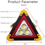 LED Warning Triangle China Flashing Safety Road Light Car Emergency Tool Kit Sign Tripod Warning Triangle