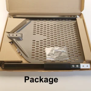 Long Handle 12/13/14 Inch Hard Coating Pizza Peel Perforated Pizza Shovel Aluminum Brick Oven Shovel Detachable Long Peel