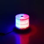 12V 24V Led Strobe Warning Light Waterproof Red Blue Rotating Beacon Light Car Emergency Flash Strobe Lamp