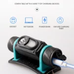 20w Multi-function Strong Light Portable Headlight Compact Usb Charging 6-speed Aluminum Alloy 800 Lumen Mini Head Lamp