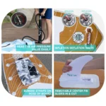 FUNWATER Dropshipping OEM Surf Wholesale sup Board 335 Surfing Bord Inflatable Paddle Board Flower Buy Cheap Surf Boards Isup