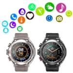 Maxtop Waterproof 2-in-1 Smartwatch TWS Earbuds – Bluetooth, Touch & Sport