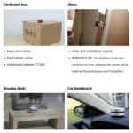 Turns Anything to Speaker Wireless Speaker Creative Portable Mini Blue Tooth Bone Conduction Speaker