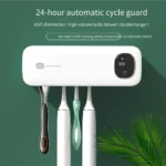 New Design Home Wall Mounted Toothbrush Sterilization Holder Home Edition Air Dry Toothbrush Holder