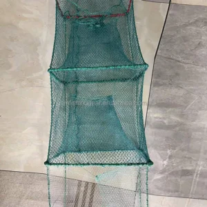 High Quality Nylon Long Fish Circle Cast Net Fishing Cage Shrimp Crab Bait and Catch Artifact Aquaculture Innovation