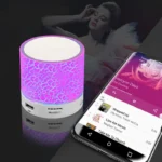 Colorful Light Color Bluetooth Light Music Speakers Super Bass Mini Bluetooth Speaker Altavoces With Light Led