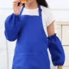 Blue(One Apron With OneHat)