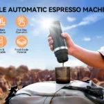 Portable Coffee Machine Camping Coffee Maker Portable Espresso Machine Aluminum OEM 90 Nano 5V Max.80 Ml