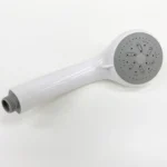 White Plastic Hand Shower for Apartment Bathroom Faucet Accessory Secure Hold Toilet Tap