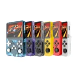 R36S Best Selling Colorful Handheld Mini Retro Game Box 500 in 1 Game Classic Console Video Game Player Boy G5 Console