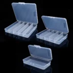 5 Compartments Carp Fishing Accessories Lure Hook Boxes Storage High Hardness Waterproof Bait Lures Fishing Tackle Box