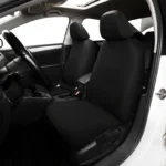 5 Seat Car Seat Covers Full Set, Breathable Polyester Automotive Front and Rear Seat Covers, Automotive Seat Cover