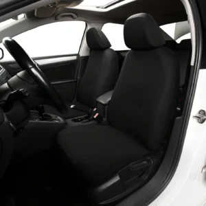 5 Seat Car Seat Covers Full Set, Breathable Polyester Automotive Front and Rear Seat Covers, Automotive Seat Cover