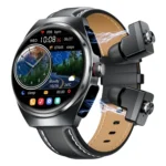 New Innovations1.53 Inch IPS True Color Screen 2 in 1 Wireless Earphone Support Sedentary Reminder  GT95 Smart Watch