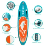 FUNWATER Free Shipping Dropshipping OEM sup Paddle Board Wholesale Stand up Paddle Boards Inflatable Watersports Paddlesurf