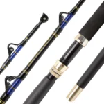 A1 OEM Trolling Rod Nylon Straight Butt Fiberglass Blank Deep Sea Tuna Shark Trolling Rod Big Game Fishing Pole Boat Rod