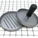 Non Stick Metal Burger Press Hamburger Patty Maker Molding Machine Plastic Handle Hamburger Bread Molds