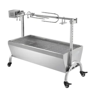 Mini Portable Camping Roast Lamb Leg Chicken Duck and Fish Barbecue Furnace Electric Rotary Doner Kebab BBQ Grills Machine