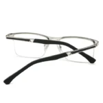 New Luxury 1.50 Degree Women Eyewear Metal Half Frame Blue Light Protection Reading Glasses Men