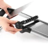 Silver Black Food slicer